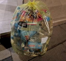 Bolsa con un TAG RFID en Barcelona