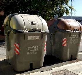 Contenedores cerrados en Beasain