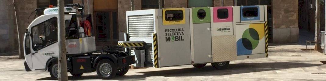 Recogida selectiva móvil en Palma de Mallorca