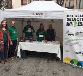 Campaña recogida selectiva móvil en Palma de Mallorca