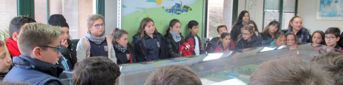 Visita escolar a las instalaciones de tratamiento de residuos