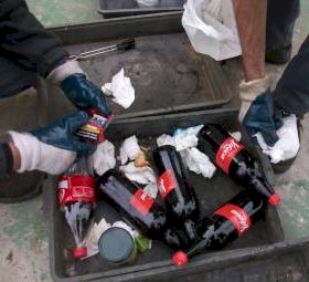 Inspección bolsas de la fracción resto