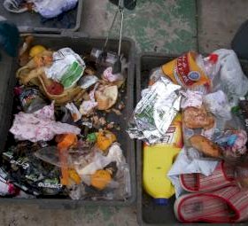 Inspección bolsas de la fracción resto
