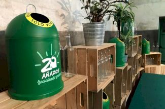 Recogida de vidrio sector HORECA