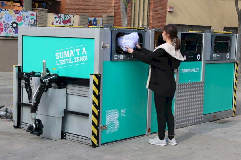 recogida selectiva móvil en Barcelona